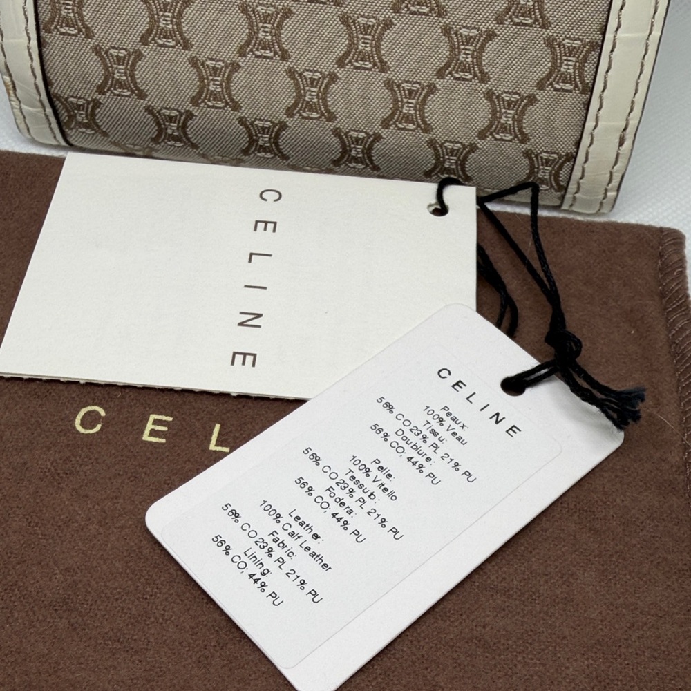 CELINE Monogram Multifunction Compact Wallet - Picture 14 of 16